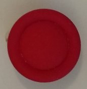 Knapp 18 mm Ø Röd