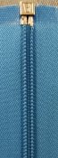 Dragkedja Blå delbar  80 cm polyester, 6 mm