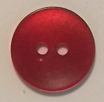 Knapp 16 mm Ø Röd