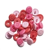 PRYM - Plasttryckknappar - Color snaps ROSA / PINK - Ø 9 MM 36 st