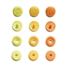 PRYM - Plasttryckknappar - Color snaps Gula / Yellow RUNDA - Ø 9 MM 36 st