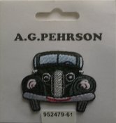 952479-61+a.g.pehrson+bil+fordon+veteranbil+grön+att+stryka+på+applikation
