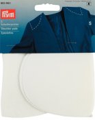 993860 PRYM - Axelvadd inlägg utan fästanordning VIT 2 st Shoulder pads Set-in without hook and loop fastening white S