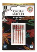 5118000BL Organ Needle Broderi Combi Box 5-pack A