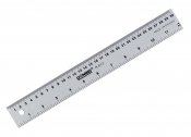 Linjal 12 Inch / 30 cm Aluminium standard, bredd 37 mm Artikelnummer:R-012