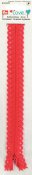 418409 PRYM - Love dragkjedja 40cm Röd  Prym Love Zip S11 decor. 40cm red