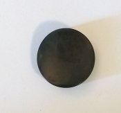 Knapp 18 mm Ø Svart