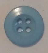 Knapp 14 mm Ø blå