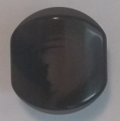 Knapp 20*22 mm Ø svart