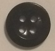 Knapp 11 mm Ø svart