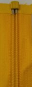 Dragkedja Gul 115 cm delbar polyester, 6 mm REIS