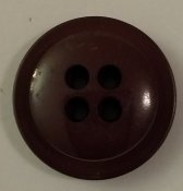 Knapp 27 mm Ø brun