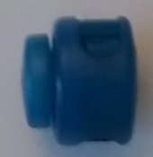 HS - Snörstopp/klämma nylon. Blå 10 mm