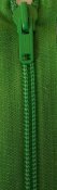Dragkedja grön delbar   35 cm, 6 mm. RIES