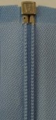 Dragkedja Blå delbar  80 cm polyester, 6 mm