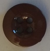 Knapp 14 mm Ø brun