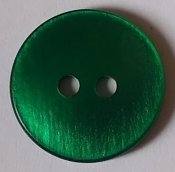Knapp 15 mm Ø grön