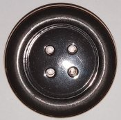 Knapp 23 mm Ø Brun/Gul