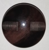 Knapp 22 mm Ø Svart/Brun