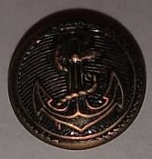 Knapp 13 mm Ø Ankare, brun metall.