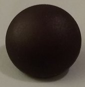 Knapp 16 mm Ø brun