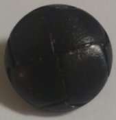 Knapp 22 mm Ø svart