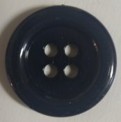 Knapp 26 mm Ø blå