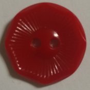 Knapp 20 mm Ø röd