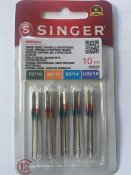 R823 nål Singer 2020 - 70-100 10-p. (2x70,2x80,4x90,2x100)