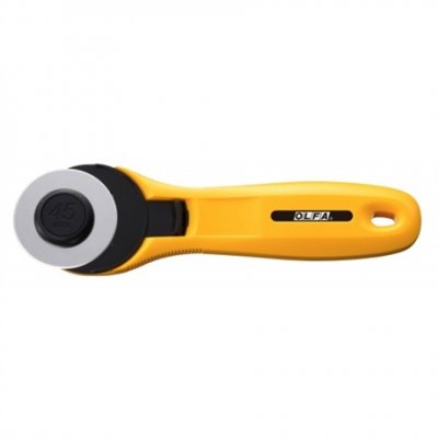 03023 OLFA Rullkniv 45 mm RTY-2C GUL/YELLOW