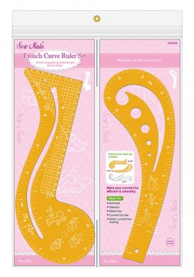 060568 Sew Mate French curve linjaler 3 st i varje set