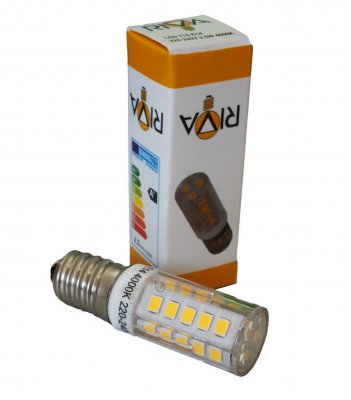 R412 Lampa RIVA LED Skruv 16x58,5 E14 RIVA 4000K  En bra kvalitets lampa som har en brinntid på 25000 timmar