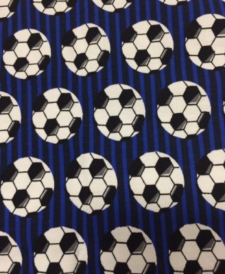 Trikåtyg Fotbollar  100 x 150 cm Digital
