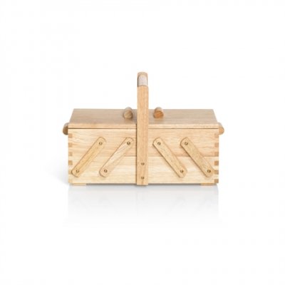 612 545 - PRYM - Sykorg TRÄ SMALL 36x22x19 cm
