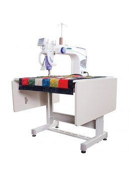JUKI TL-2200QVP-S 79 995 SEK Egenskaper Arbetsyta 457 mm x 254 mm (18 x 10) Automatisk trådklipp med fästning Dubbel LED-belysni