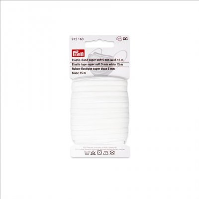 912 160 - PRYM - Supermjuk resår 5 mm, 15M