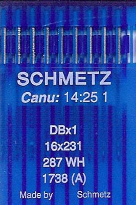 630140 Nål 1738 140/22 10-pack SCHMETZ 287WH, DBx1, 16x231