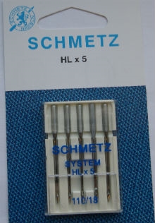 530110 Nål HLx5 Professionella Quiltning maskins nålar 110 5-pack SCHMETZ