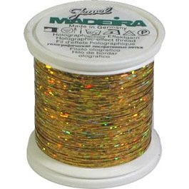 9843-525 MADEIRA Spectra 100% Polyester 525 GOLD 100M