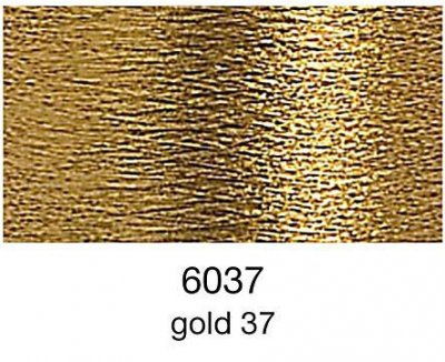 9844-6037 MADEIRA Heavy Metal 50% Polyester/50% Metalliserad Polycester. 6037 Gold 37, 200M
