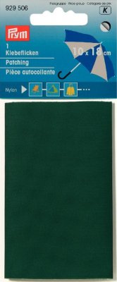 929506 PRYM - Laglapp Nylon Grön 10x18 cm  Nylon Patching self-adhesive 18 x 10 cm green