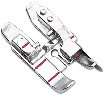 821063096 1/4 inch quiltfot med högerguide med IDT, B, C, D, E, G, J, K