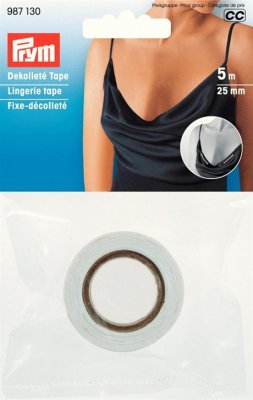 987 130 - PRYM - Wonder Tape - Dekoltage tape - Fashion tape 25mm 5M