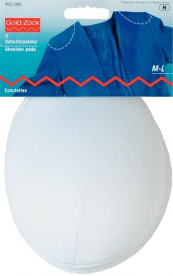 993 885 - PRYM - Axelvaddar utan kardborreband, Raglan M-L VIT 2 st
