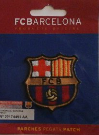 FCB+FC+Barcelona+tygmärke+applikationer+41269++att+stryka+på
