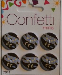 Confetti+minis+7011+Knapp+Knappar+Button+Fashion+B.V.