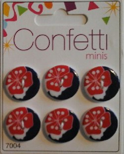 Confetti+minis+7004+Knapp+Knappar+Button+Fashion+B.V.