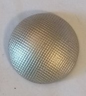 Knapp 18 mm Ø Silverfärgad