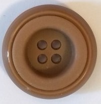 Knapp 30 mm Ø Ø Brun