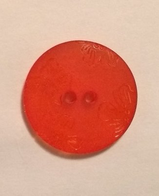 Knapp 24 mm Ø Röd
